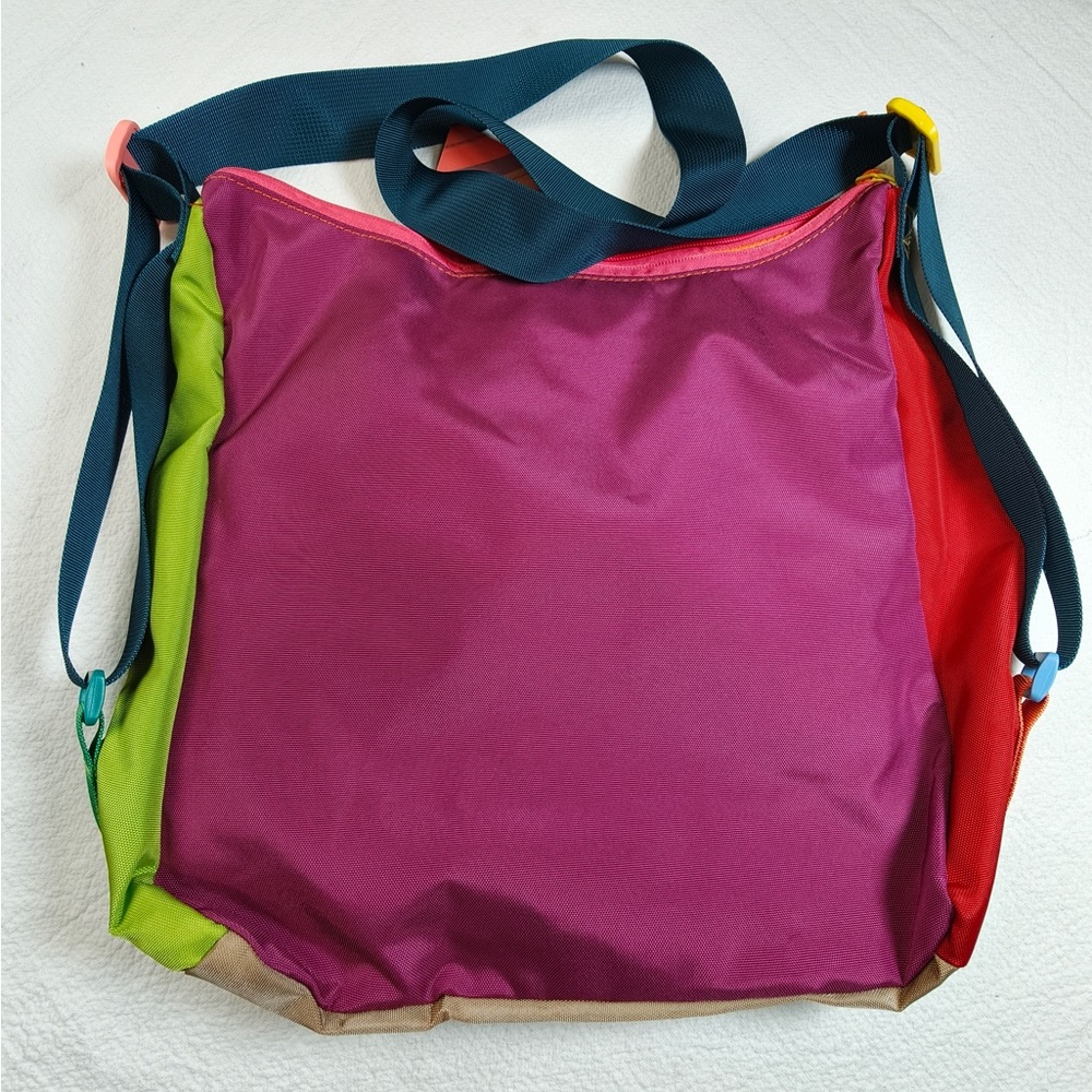 cotopaxi Colorblock Crossbody Bag in Pink, Blue & Green - Picture 3 of 3